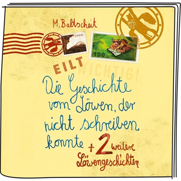 Tonies Geschichten Vom Löwen - Die Geschichte Vom Löwen, Der Nicht Schreiben Konnte Und Zwei Weitere Löwengeschichten, Spielfigur – Bild 3