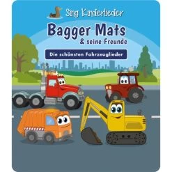 Tonies Sing Kinderlieder - Bagger Mats & Seine Freunde: Die Schönsten Fahrzeuglieder, Spielfigur 9 Tonies Sing Kinderlieder - Bagger Mats & Seine Freunde: Die Schönsten Fahrzeuglieder, Spielfigur -TONIES Store Tonies Sing Kinderlieder Bagger Mats seine Freunde Die sch nsten Fahrzeuglieder Spielfigur@@100020260 3