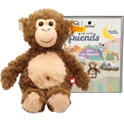 Tonies Steiff Soft Cuddly Friends Mit Hörspiel - Bodo Schimpanse, Kuscheltier