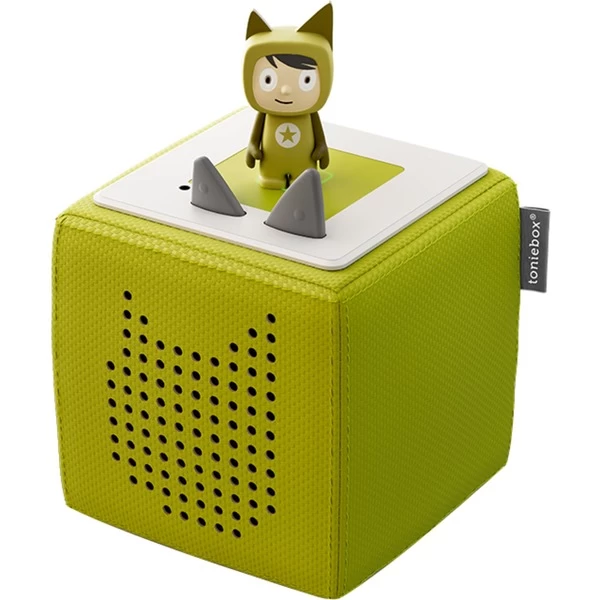 Tonies Toniebox Starterset Grün (Kreativ-Tonie), Lautsprecher 3 Tonies Toniebox Starterset Grün (Kreativ-Tonie), Lautsprecher